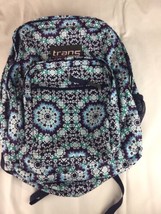 Trans by Jansport Backpack Supermax Navy Moonshine Moroccan -  Used - £16.30 GBP