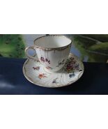 Antique Adolphe Hamann Dresden Floral Tea Cup And Saucer  - €63,38 EUR