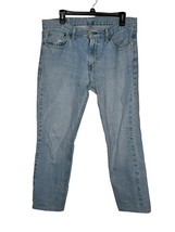 Levi&#39;s 511 Mens Jeans Mid-Rise Relaxed Fit Straight Leg Light Wash Denim... - $23.75
