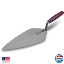 MARSHALLTOWN London Brick Trowel, 11 x 4 7/8 Inch Masonry Tool, Wood Han... - $98.39