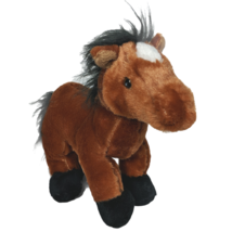 Ganz Webkinz Brown Arabian Horse Plush Stuffed Animal HM101 No Code 9&quot; - £16.30 GBP