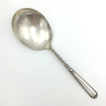 ONEIDA Janet solid casserole spoon - silver-plate replacement serving piece 1936 - $25.00