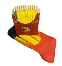 FUNKY SOCKS: FRENCH FRIES: SOCKS: ONE PAIR: GIFT SET: ONE SIZE: MCDONALD... - $12.34