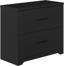 A New Heightened Drawer Design Home Office With A 2-Drawer Wood Lateral File - £84.14 GBP