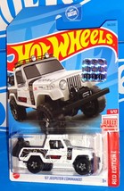 Hot Wheels 2023 Factory Set Target Red Edition 5/12 &#39;67 Jeepster Commando White - £7.08 GBP