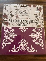 Dixie Belle Silkscreen Stencils WESTERN BOHO Silk Stencil NEW others Ava... - £11.63 GBP