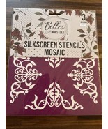 Dixie Belle Silkscreen Stencils WESTERN BOHO Silk Stencil NEW others Ava... - £11.42 GBP