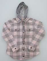 Hollister Women&#39;s Flannel Hoodie Shirt Size Medium (Juniors) - $13.00