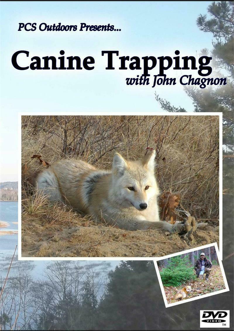 John Chagnon Water Trapping Dvd Learn to trap Raccoon, Mink, Muskrat from a real - $29.95