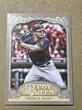 2012 Topps Gypsy Queen #147 Marlins Mike Stanton Giancarlo - £1.35 GBP