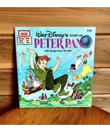 Walt Disney Read-Along Vintage Peter Pan No Cassette 1977 DC 8 - £14.26 GBP