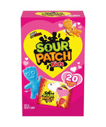Sour Patch Kids Soft &amp; Chewy Valentines Day Candy, 20 Snack Packs - £13.50 GBP