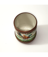 Vintage MALLARD DUCK Pottery Cup / Holder - Lodge, Man-Cave, Cabin, Outd... - £14.84 GBP