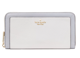 New Kate Spade Lena Colorblock Continental Wallet Mountain Grey Multi - £58.00 GBP