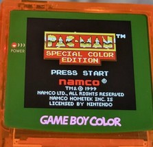 Pac-Man Special Color Edition Nintendo Game Boy Color Authentic PacMan - £18.60 GBP