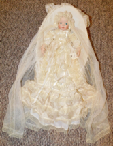 RARE Ashton Drake Galleries &quot;Victorianna&quot; Porcelain Doll Baby Christening w/Tag - £23.67 GBP