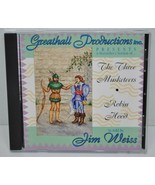 The Three Musketeers - Robin Hood - Greathall Productions - Jim Weiss CD - $263.69 MXN