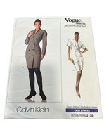 Calvin Klein Vogue American Designer Pattern 2138 Misses Dress Size 8 - $273.69 MXN