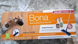 Bona Multi-Surface Floor Care Kit for Cleaning Hardwood Hard-Surface Flo... - £13.82 GBP