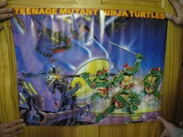 Teenage Mutant Ninja Turtles Poster TMNT Cartoon - $134.96