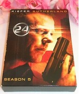 24 Kiefer Sutherland Complete Season Five TV Series Gently Used DVD&#39;s 7 ... - £15.73 GBP