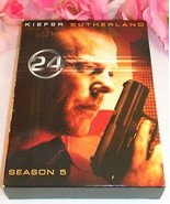 24 Kiefer Sutherland Complete Season Five TV Series Gently Used DVD&#39;s 7 ... - $27.42 CAD