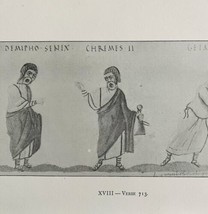 Phormio Of Terence Vatican Miniatures Print 1894 Victorian Verse 713 DWFF12 - £15.87 GBP