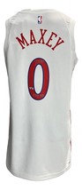 Tyrese Maxey Signed 76ers White Nike Swingman Jersey Mad Max Insc Fanatics - £336.47 GBP