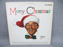 Bing Crosby Merry Christmas Vinyl Record  Holiday Album with Andrew Sisters - £22.89 GBP
