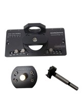 Concealed Hinge Jig All Metal with Dust Vacuum Adapter Concealed Door Hi... - $37.36
