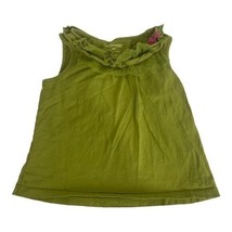 Genuine Kids from Oshkosh Toddler Girls Green Tank Top Size 4T - £6.08 GBP