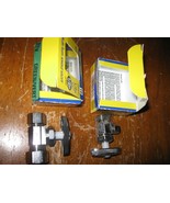 NEW LOT of 2 Brasscraft Angle Valve 1/2&quot; FIP Inlet x 1/2 OD 3/8&quot; OD OR37... - $24.00 CAD
