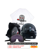 1 Pcs Top Gun Hangman Flight Helmet Pilot Aviator USN Navy Movie Prop - €341,90 EUR