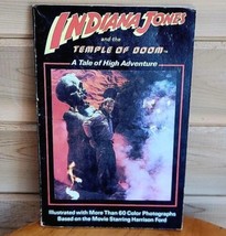 Indiana Jones Temple of Doom 1st Edition Vintage Movie Collectible 1984 PB1 - £15.94 GBP