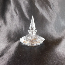 Cut Crystal Perfume Bottle with Pointed Stopper # 22487 - £19.38 GBP