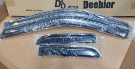 Ventvisor Rain Guards Window Smoke 2015-2020 Ford F-150 F250 F350 Superc... - $39.95