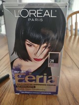 L&#39;Oreal Feria Bright Black Hair Color - £15.76 GBP