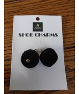 Natasha Accessories LTD Black Mini Pom Pom Shoe Charms - $17.70