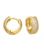 ROUND SHAPE CUBIC ZIRCONIA FASHION WHOLESALE WOMEN EAR CUFFS - $14.99