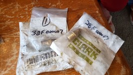NEW OEM LOT of 3 Clark Forklift Connector Brass Screw Hardware # 38f000007 - $18.98