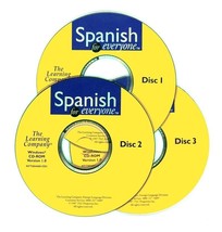 Spanish for Everyone (3CDs) for Windows - NEW CDs in SLEEVE - £3.98 GBP
