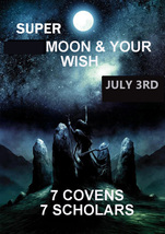July 3rd Super Full Moon Manifest Your Wish Magick Witch - £79.73 GBP