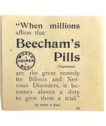 Beecham&#39;s Pills Quack Medicine 1894 Advertisement Victorian Medical ADBN1hh - $366.69 MXN