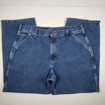 Vtg Carhartt B13 DPS Mens Original Dungaree Fit Carpenter Jeans Size 38 ... - £26.31 GBP