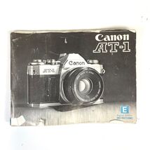 ORIGINAL Canon AT-1 Film Camera Instruction Manual - $6.00