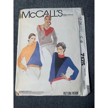 McCall's Misses Top Sewing Pattern sz 14 16 7175 - uncut - $10.88