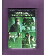 MATRIX REVOLUTIONS DVD 2004, 2-Disc Set, Full-Screen Edition Damaged Bar... - £3.51 GBP