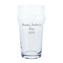 Father&#39;s Day Classic Pint Dartington Beer Glass (Happy Father&#39;s Day 2016) - £16.66 GBP