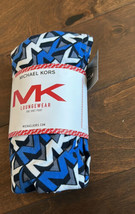 Michael Kors Mens MK Logo Pajama Lounge Pants Sz M New With Tags Blue - $29.96