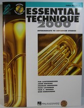 HAL LEONARD ESSENTIAL TECHNIQUE 2000 INT TO ADV STUDIES W/CD TUBA BOOK 3 - $10.49